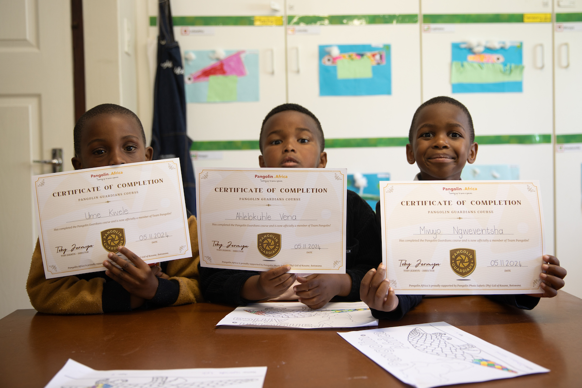 pangolin africa education
