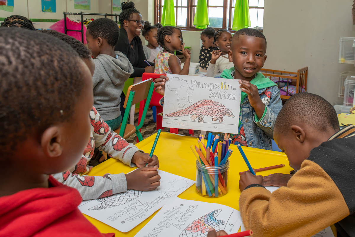 pangolin africa education